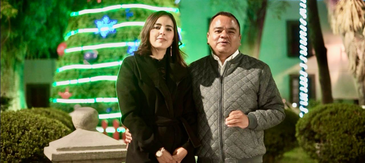 Ángelo Gutiérrez expresa sus deseos de paz y unidad para la población de Apetatitlán